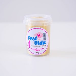 Pó para Decoração Ouro  50g