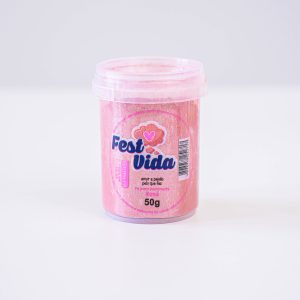 Pó para Decoração Rose 50g